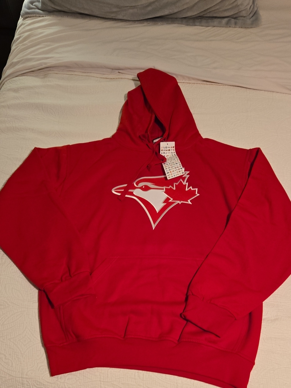 Red Toronto Blue Jays Logo Pullover Hoodie